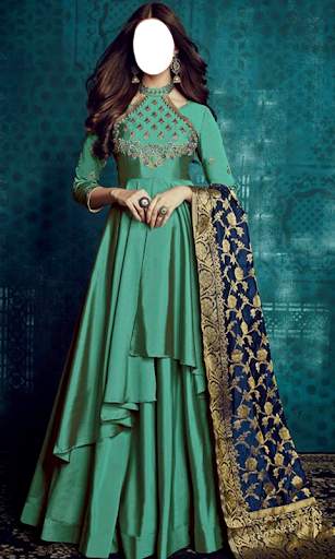 Women Full Frock Photo Suit screenshot 9