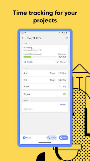 timr – time tracking with GPS screenshot 4
