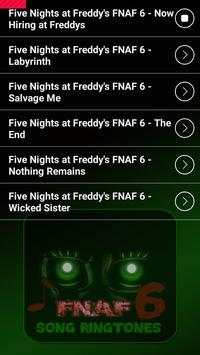 FNAF 6 Song Ringtones screenshot 2
