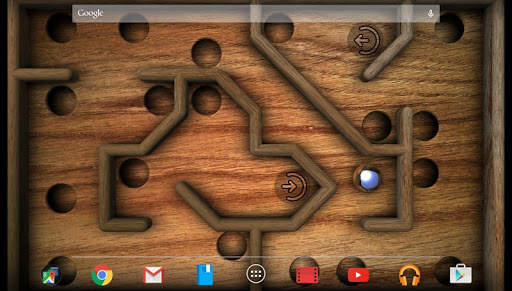 Marble Maze Wallpaper Game screenshot 7