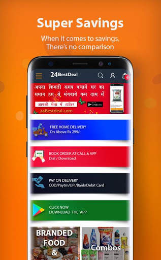 24BestDeal - Online Kirana & Grocery Shopping App screenshot 1