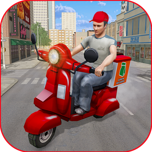 Moto Bike Pizza Delivery Games 2021: Food Cooking icon
