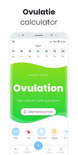 MIA - Cyclus Kalender & Period Tracker screenshot 2