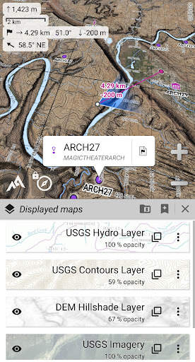 AlpineQuest Explorer Lite screenshot 2