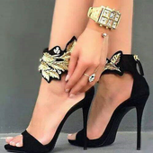 Women's shoe models icon