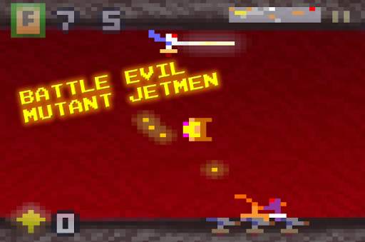 Jetpack Hero: Moonbase Fighter screenshot 1