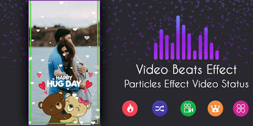 Video Beats Effect - Particles Effect Video Status screenshot 1