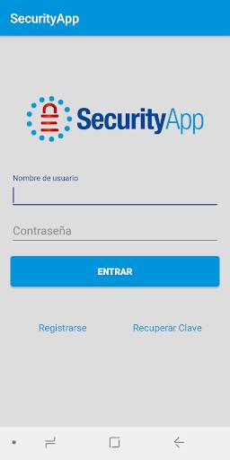 Security App screenshot 1