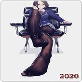 Anime Sexy Hot girls Wallpaper icon