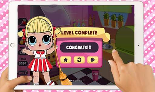 Cute Lollipop Cleaning screenshot 1