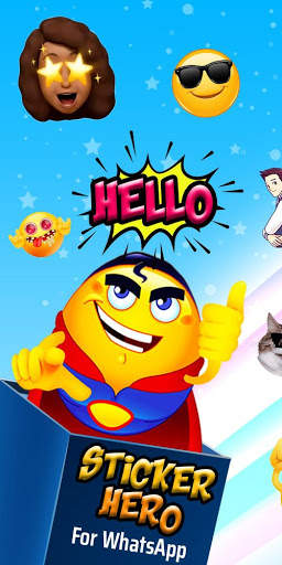 Sticker Hero - WAStickerApps Stickers For WhatsApp screenshot 1