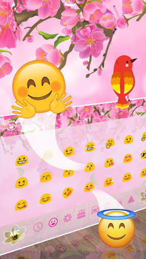 Love Bird Nature Keyboard Theme screenshot 3