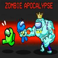 Zombie Apocalypse in Among Us logo