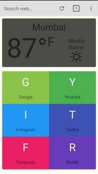 X Privacy Browser screenshot 1