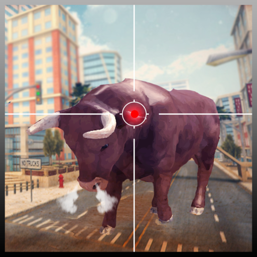 Bull Attack game: Bull shooting 2019 icon