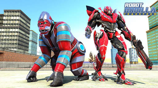 Gorilla Robot Car Transform screenshot 1