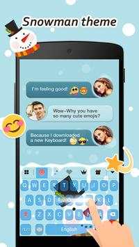 Keyboard - Boto : Snowman screenshot 1