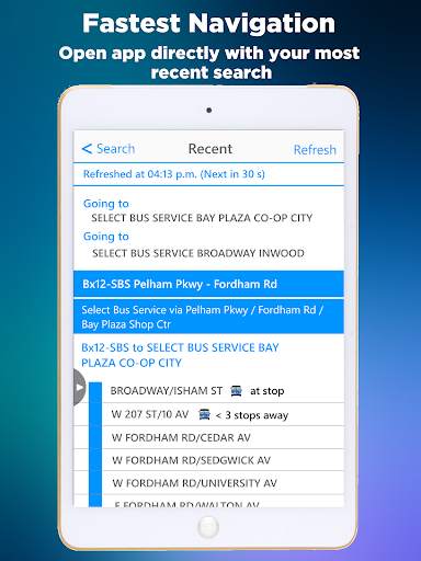 NYC Bus Time - New York Bus Tracker screenshot 9