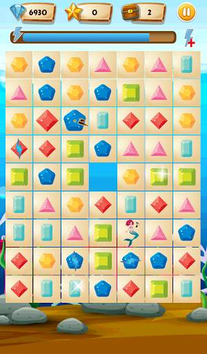 Mermaid World match-3 screenshot 13