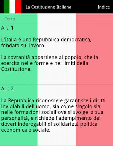 La Costituzione Italiana screenshot 3