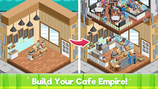 Idle Cafe Tycoon: Coffee Shop screenshot 1