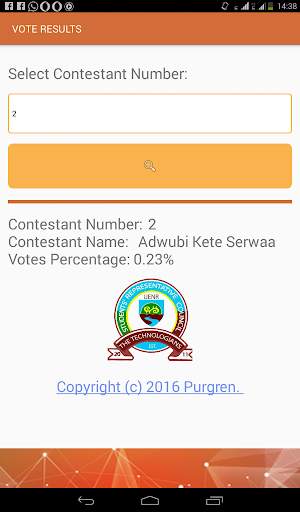 UENR VOTE screenshot 8