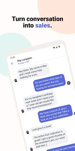 Shopify Ping: Free Business Chat screenshot 3