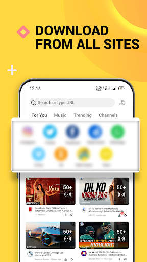X Video Downloader & Browser screenshot 1