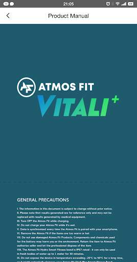 Atmos Fit Vitali скриншот 3