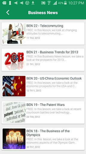 Learn English Listening Daily - News & Podcast screenshot 2