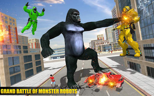 Incredible Monster Gorilla Rampage: Animal Games screenshot 2