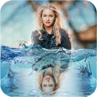 Water Reflection Photo Effect