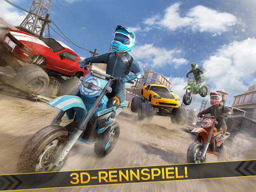 Real Motorrad Offroad Rennen screenshot 7