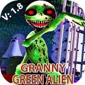 green alien Granny V2: Horror Scary MOD 5.0