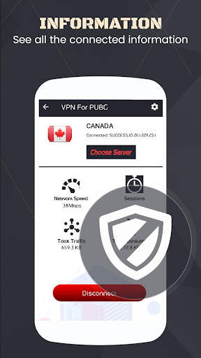 VPN For P u b g Mobile -Unlimited Fast Free VPN screenshot 3