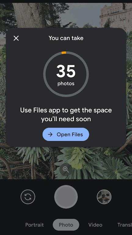 Camera from Google screenshot 4