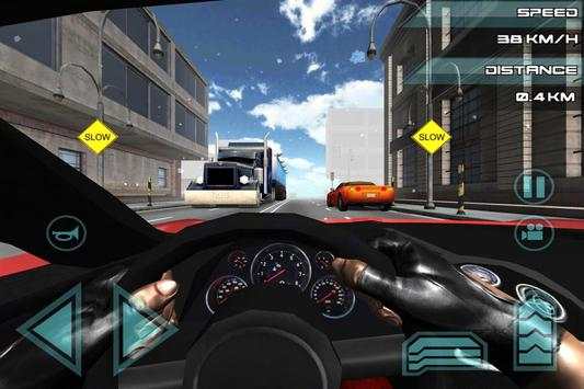 In-Car Traffic Racing screenshot 2