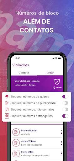 vCaller bloqueia spam screenshot 3