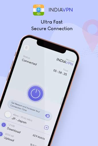 VPN India - get Indian VPN screenshot 1
