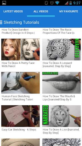 Sketching Tutorials screenshot 2