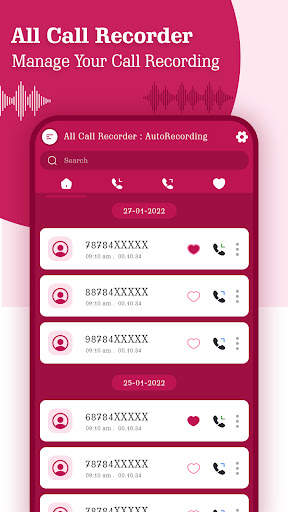 Automatic Call Recorder Pro screenshot 2
