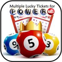 Multiple Lucky Tickets for Powerball on 9Apps