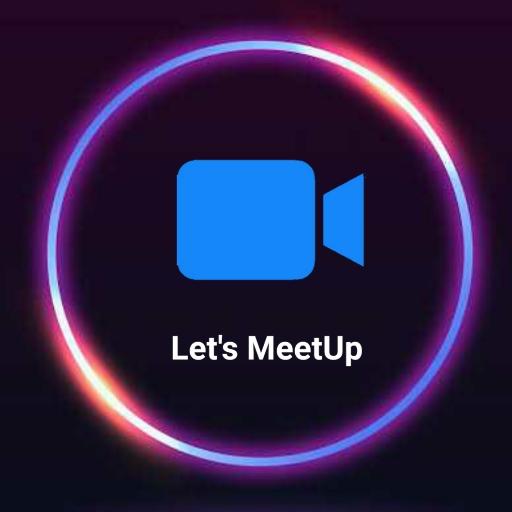 Lets MeetUp - An Indian Video Conferencing App icon