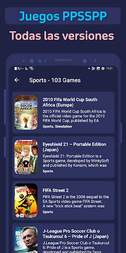 Descargar juegos de PSP screenshot 3