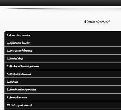 Mental Disorders screenshot 1
