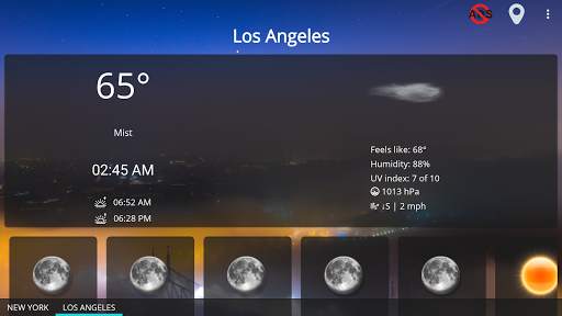 Weather forecast clock widget screenshot 9