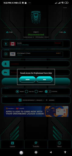 Material VPN Xtreme V3 screenshot 5