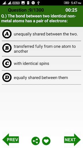 Chemistry Quiz скриншот 3