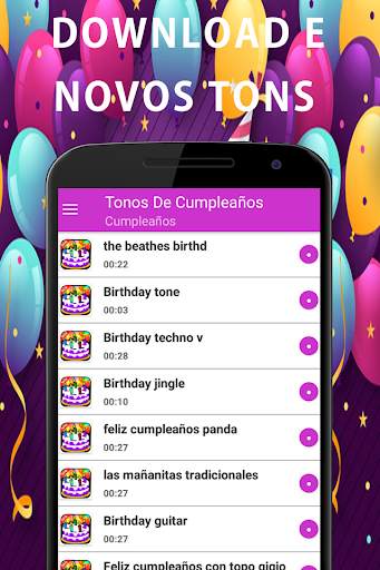 feliz aniversário ringtone screenshot 3