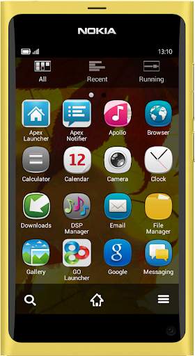Belle Multi Launcher theme screenshot 4